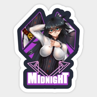 Midnight Girl Sticker